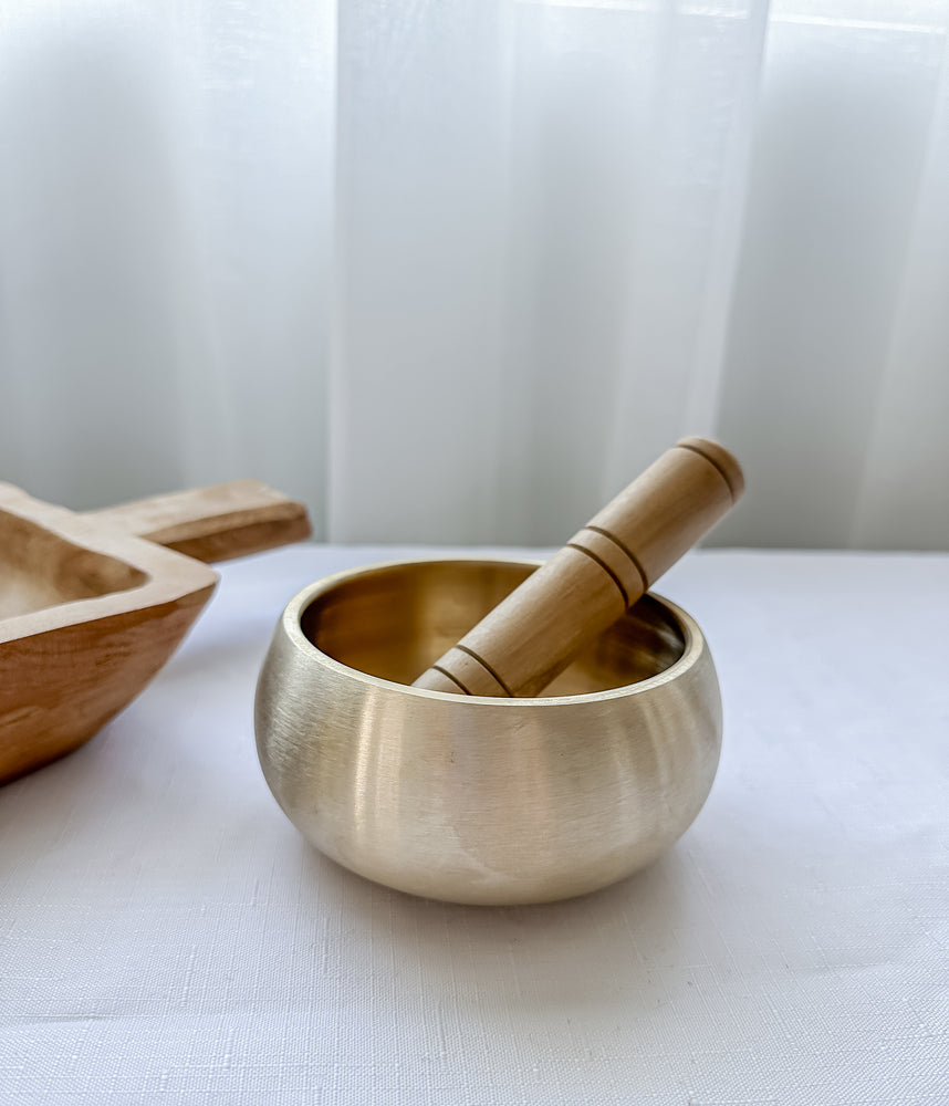 Singing Bowl | Brass | Small - Chakra