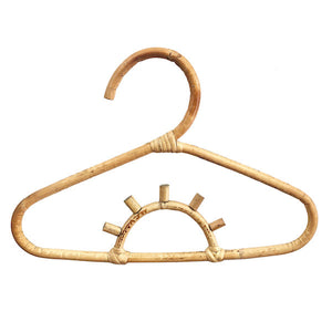 child's sun rattan wardrobe hanger