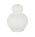 Small Harper Ceramic Vase in neutral tone, handcrafted modern home decor
