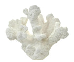 white polyresin poly tube coral